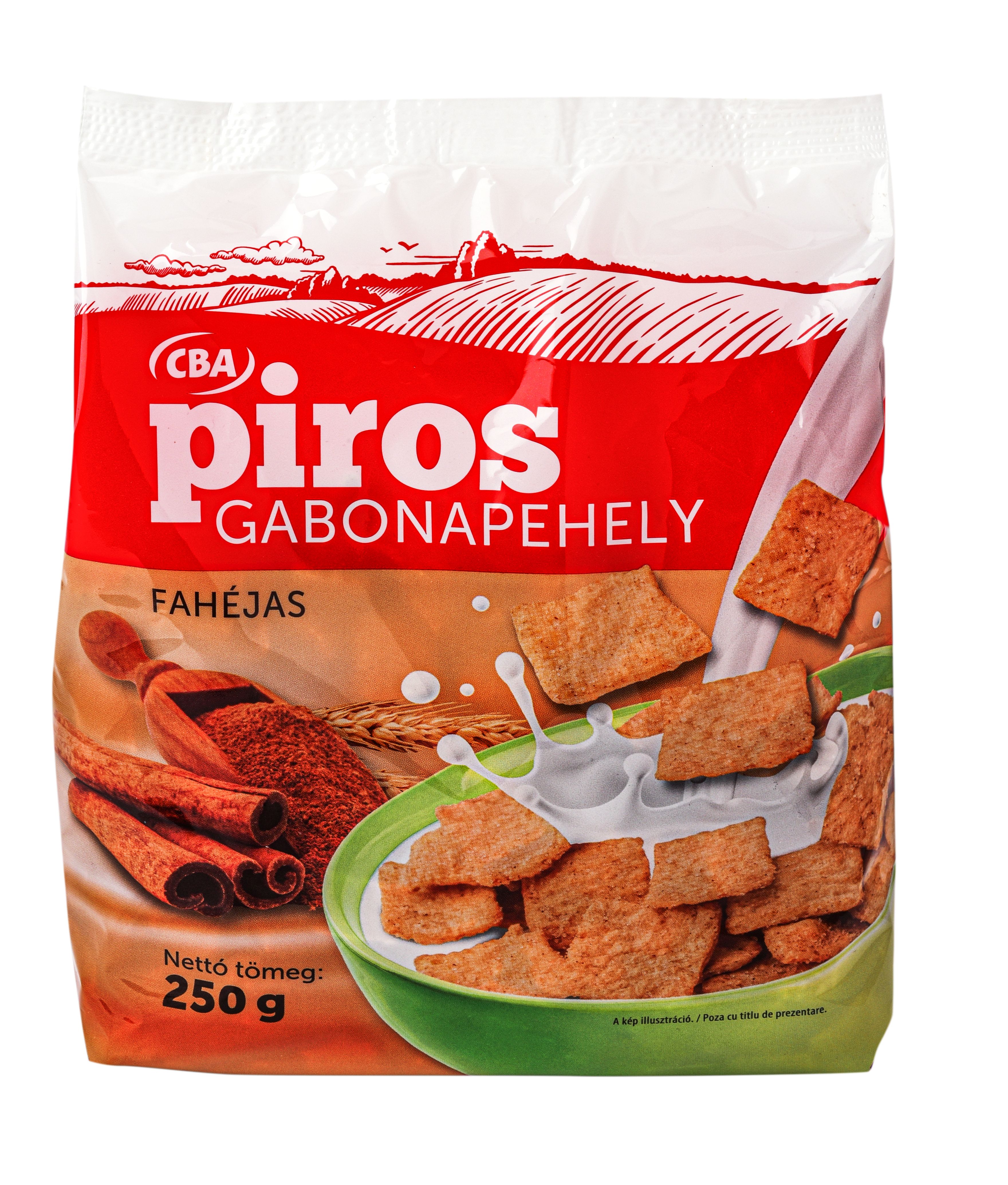 CBA Piros Fahéjas gabonapehely 250g